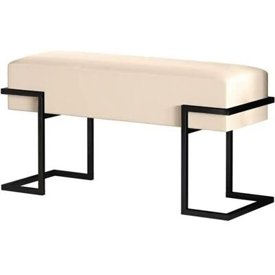 Höffner Polsterbank Cely ¦ creme ¦ Maße (cm): B: 80 H: 42 Höffner Polsterbank Cely ¦ creme ¦ Maße (cm): B: 80 H: 42