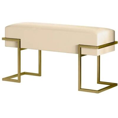 Höffner Polsterbank Cely ¦ creme ¦ Maße (cm): B: 80 H: 42 Höffner Polsterbank Cely ¦ creme ¦ Maße (cm): B: 80 H: 42
