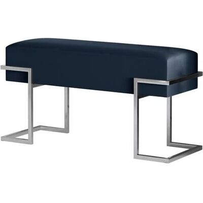 Höffner Polsterbank Cely ¦ blau ¦ Maße (cm): B: 100 H: 42 Höffner Polsterbank Cely ¦ blau ¦ Maße (cm): B: 100 H: 42