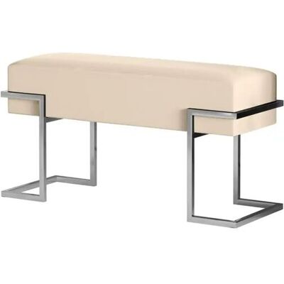Höffner Polsterbank Cely ¦ creme ¦ Maße (cm): B: 80 H: 42 Höffner Polsterbank Cely ¦ creme ¦ Maße (cm): B: 80 H: 42