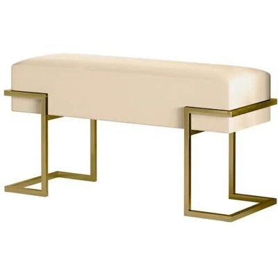 Höffner Polsterbank Cely ¦ creme ¦ Maße (cm): B: 100 H: 42 Höffner Polsterbank Cely ¦ creme ¦ Maße (cm): B: 100 H: 42
