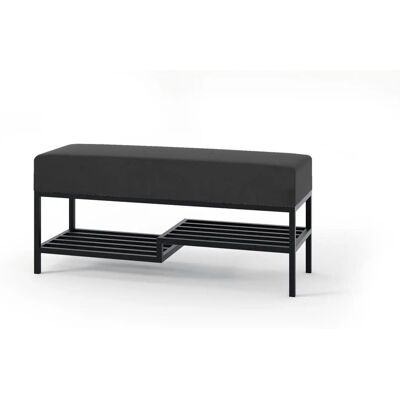 Höffner Polsterbank Mello ¦ schwarz ¦ Maße (cm): B: 80 H: 45 Höffner Polsterbank Mello ¦ schwarz ¦ Maße (cm): B: 80 H: 45