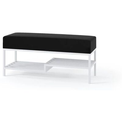 Höffner Polsterbank Mello ¦ schwarz ¦ Maße (cm): B: 100 H: 45 Höffner Polsterbank Mello ¦ schwarz ¦ Maße (cm): B: 100 H: 45