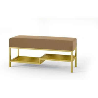 Höffner Polsterbank Mello ¦ beige ¦ Maße (cm): B: 100 H: 45 Höffner Polsterbank Mello ¦ beige ¦ Maße (cm): B: 100 H: 45