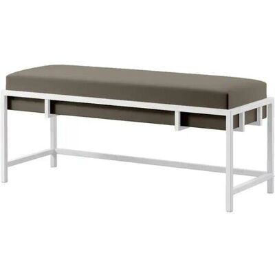 Höffner Polsterbank Lamo ¦ grau ¦ Maße (cm): B: 100 H: 45 Höffner Polsterbank Lamo ¦ grau ¦ Maße (cm): B: 100 H: 45