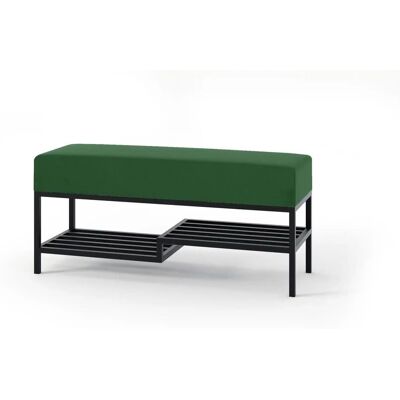 Höffner Polsterbank Mello ¦ grün ¦ Maße (cm): B: 80 H: 45 Höffner Polsterbank Mello ¦ grün ¦ Maße (cm): B: 80 H: 45