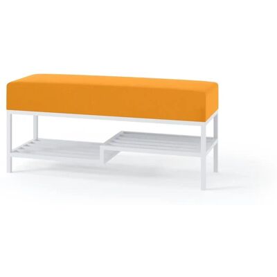 Höffner Polsterbank Mello ¦ gelb ¦ Maße (cm): B: 80 H: 45 Höffner Polsterbank Mello ¦ gelb ¦ Maße (cm): B: 80 H: 45