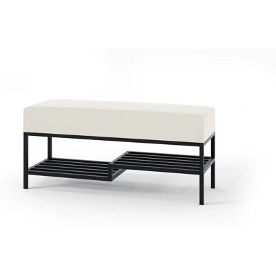 Höffner Polsterbank Mello ¦ grau ¦ Maße (cm): B: 80 H: 45 Höffner Polsterbank Mello ¦ grau ¦ Maße (cm): B: 80 H: 45