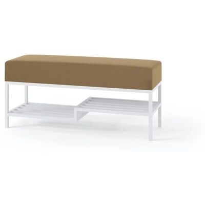 Höffner Polsterbank Mello ¦ beige ¦ Maße (cm): B: 80 H: 45 Höffner Polsterbank Mello ¦ beige ¦ Maße (cm): B: 80 H: 45