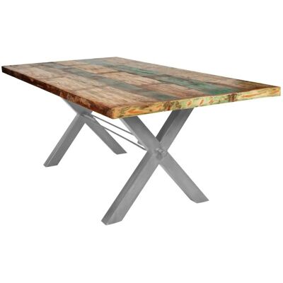 SIT Tops Esstisch - Recyceltes Holz & Eisen - 200x78x100cm SIT Tops Esstisch - Recyceltes Holz & Eisen - 200x78x100cm