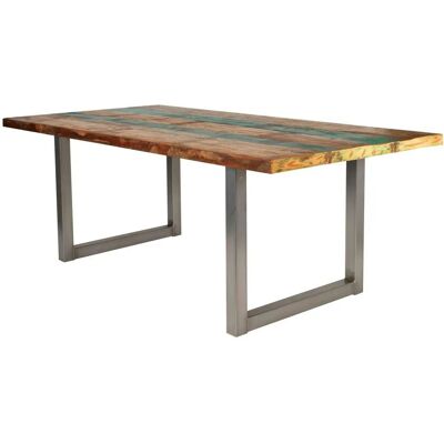 SIT Tops Esstisch - Recyceltes Holz & Metall Vintage SIT Tops Esstisch - Recyceltes Holz & Metall Vintage