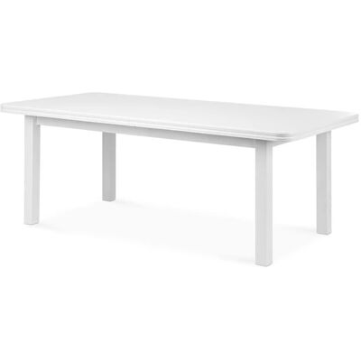 KONSIMO Esstisch Tom ¦ weiß ¦ Maße (cm): B: 100 H: 76,5 KONSIMO Esstisch Tom ¦ weiß ¦ Maße (cm): B: 100 H: 76,5