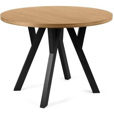 KONSIMO Esstisch Samuel ¦ braun Ø: 100 KONSIMO Esstisch Samuel ¦ braun Ø: 100