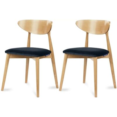 KONSIMO Esszimmerstuhl 2er-Set ¦ blau ¦ Maße (cm): B: 47 H: 79 KONSIMO Esszimmerstuhl 2er-Set ¦ blau ¦ Maße (cm): B: 47 H: 79