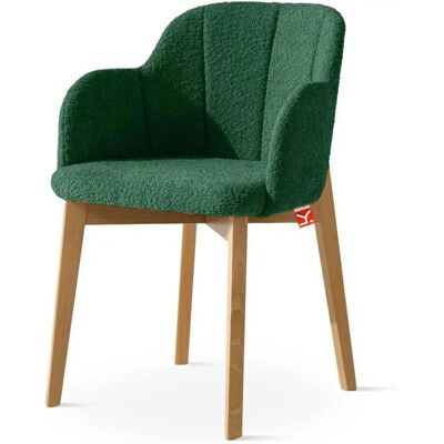 KONSIMO Polsterstuhl ¦ grün ¦ Maße (cm): B: 54,5 H: 80 KONSIMO Polsterstuhl ¦ grün ¦ Maße (cm): B: 54,5 H: 80