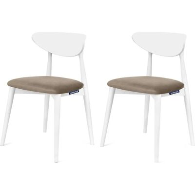 KONSIMO Esszimmerstuhl 2er-Set ¦ beige ¦ Maße (cm): B: 47 H: 79 KONSIMO Esszimmerstuhl 2er-Set ¦ beige ¦ Maße (cm): B: 47 H: 79
