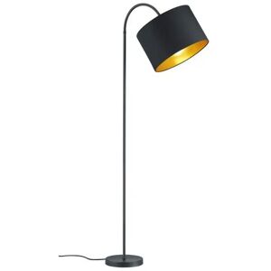 Trio Stehleuchte 1-flammig schwarz/goldfarben ¦ schwarz Trio Stehleuchte 1-flammig schwarz/goldfarben ¦ schwarz