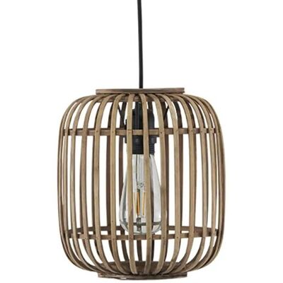 Höffner Pendelleuchte 1-flammig Holzlamellen Woven ¦ holzfarben Ø: 22 Höffner Pendelleuchte 1-flammig Holzlamellen Woven ¦ holzfarben Ø: 22