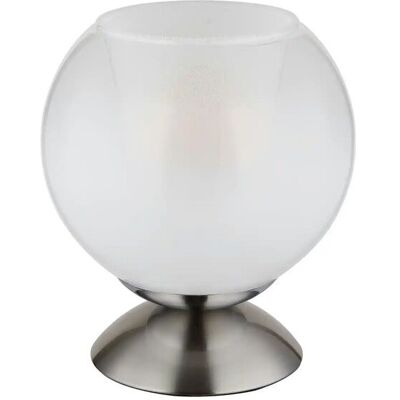 Globo Lighting Höffner Silber Tischleuchte - Tischlampe Globo Lighting Höffner Silber Tischleuchte - Tischlampe