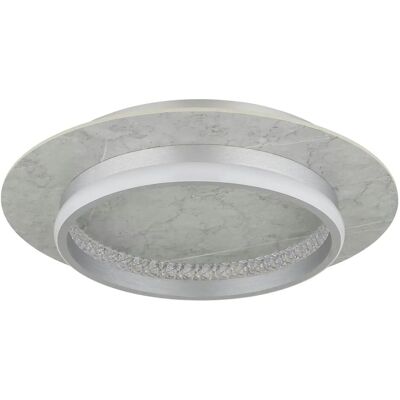 NOWA Silber Kristall LED Deckenleuchte - Deckenlampe NOWA Silber Kristall LED Deckenleuchte - Deckenlampe