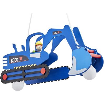 Höffner Pendelleuchte Bagger ¦ blau ¦ Maße (cm): B: 25 T: 30.0 Höffner Pendelleuchte Bagger ¦ blau ¦ Maße (cm): B: 25 T: 30.0