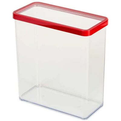 Rotho Dose rechteckig 3 2 l Loft ¦ transparent/klar ¦ Kunststoff ¦ Maße (cm): Rotho Dose rechteckig 3 2 l Loft ¦ transparent/klar ¦ Kunststoff ¦ Maße (cm):