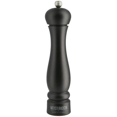 Meisterkoch Schwarz Matt Pfeffermühle - Salz- & Pfeffermühle - Küchenzubehör Meisterkoch Schwarz Matt Pfeffermühle - Salz- & Pfeffermühle - Küchenzubehör