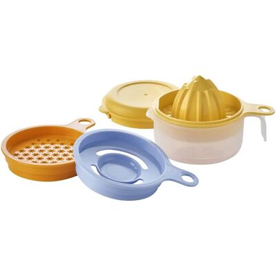 Tupperware Küchenhelfer-Set 5 teilig ¦ mehrfarbig ¦ Kunststoff ¦ Maße (cm): B: Tupperware Küchenhelfer-Set 5 teilig ¦ mehrfarbig ¦ Kunststoff ¦ Maße (cm): B: