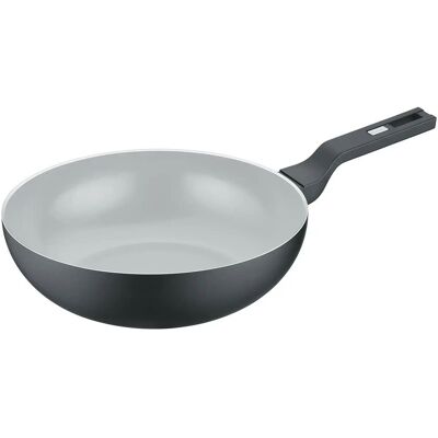 Berndes Wokpfanne b.clever ¦ schwarz ¦ Aluminium ¦ Maße (cm): H: 9 Ø: 30 Berndes Wokpfanne b.clever ¦ schwarz ¦ Aluminium ¦ Maße (cm): H: 9 Ø: 30