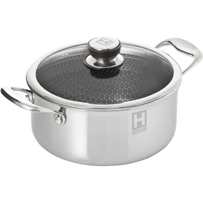Hensslers Kochtopf ¦ silber ¦ Edelstahl Ø: 24 Hensslers Kochtopf ¦ silber ¦ Edelstahl Ø: 24