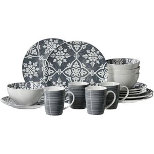 Ritzenhoff & Breker Kombiservice Salina 16-teilig ¦ grau ¦ Porzellan ¦ Maße Ritzenhoff & Breker Kombiservice Salina 16-teilig ¦ grau ¦ Porzellan ¦ Maße