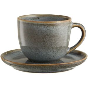 ASA SELECTION Cappuccinotasse mit Unterteller - Blau - Porzellan - 7cm ASA SELECTION Cappuccinotasse mit Unterteller - Blau - Porzellan - 7cm