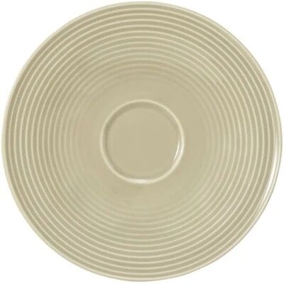 Seltmann Weiden Beat Porzellan Untertasse - 16,5cm - Sandbeige Seltmann Weiden Beat Porzellan Untertasse - 16,5cm - Sandbeige