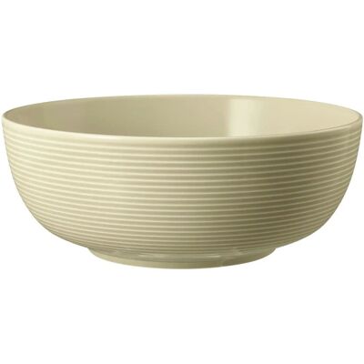 Seltmann Weiden Beat Essschale 20 cm - Relief Porzellan Sandbeige Seltmann Weiden Beat Essschale 20 cm - Relief Porzellan Sandbeige