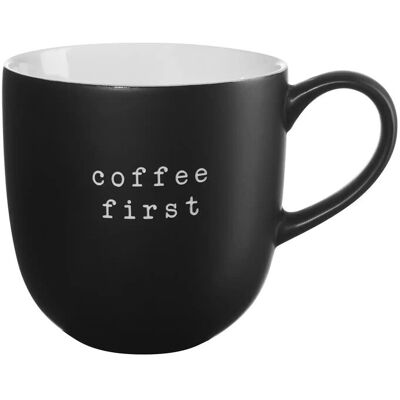ASA SELECTION Tasse ¦ schwarz ¦ Porzellan ¦ Maße (cm): H: 9,5 Ø: 9.5 ASA SELECTION Tasse ¦ schwarz ¦ Porzellan ¦ Maße (cm): H: 9,5 Ø: 9.5