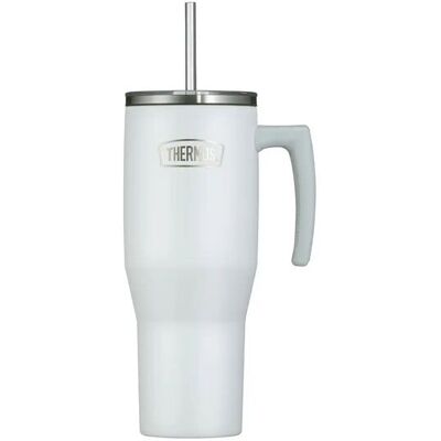 Thermos Isoliertrinkbecher Refreshing ¦ weiß ¦ Edelstahl ¦ Maße (cm): H: 35 Ø: Thermos Isoliertrinkbecher Refreshing ¦ weiß ¦ Edelstahl ¦ Maße (cm): H: 35 Ø: