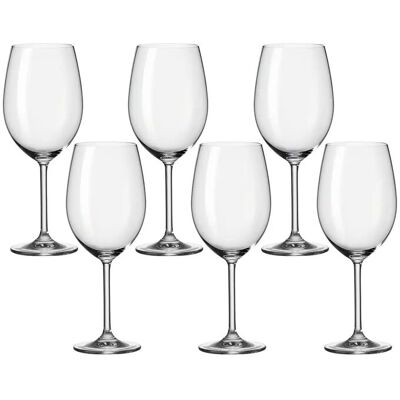 LEONARDO 6er-Gläserset Daily ¦ transparent/klar ¦ Glas ¦ Maße (cm): B: 9,5 H: LEONARDO 6er-Gläserset Daily ¦ transparent/klar ¦ Glas ¦ Maße (cm): B: 9,5 H: