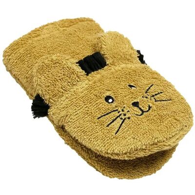 Höffner Waschhandschuh Löwe ¦ gelb ¦ Maße (cm): B: 15 Höffner Waschhandschuh Löwe ¦ gelb ¦ Maße (cm): B: 15