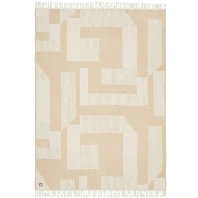 Musterring Slow Beige Wohndecke - Wohnaccessoire Musterring Slow Beige Wohndecke - Wohnaccessoire