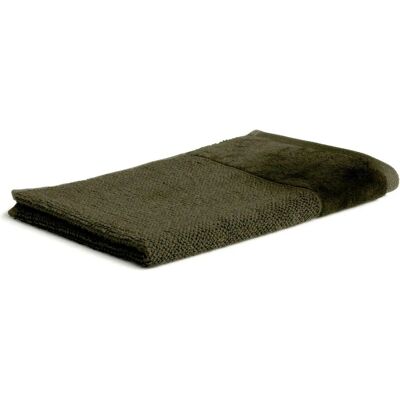 möve Bamboo Luxe Olive Gästetuch - Gästetuch möve Bamboo Luxe Olive Gästetuch - Gästetuch