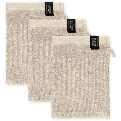 Schöner Wohnen - Sense - Beige - 16x21 cm - wash mitt Schöner Wohnen - Sense - Beige - 16x21 cm - wash mitt