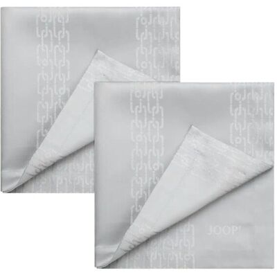 JOOP! Servietten 2er-Set Chains ¦ silber ¦ Naturfaser ¦ Maße (cm): B: 50 JOOP! Servietten 2er-Set Chains ¦ silber ¦ Naturfaser ¦ Maße (cm): B: 50