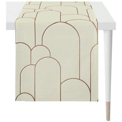 Apelt Tischläufer ¦ beige ¦ Synthetik ¦ Maße (cm): B: 44 Apelt Tischläufer ¦ beige ¦ Synthetik ¦ Maße (cm): B: 44