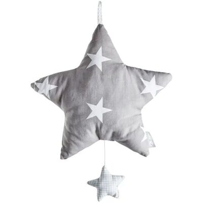Roba Spieluhr Little Stars ¦ grau ¦ Polyester,Baumwolle ¦ Maße (cm): B: 27 H: 5 Roba Spieluhr Little Stars ¦ grau ¦ Polyester,Baumwolle ¦ Maße (cm): B: 27 H: 5