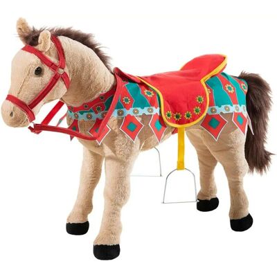 Heunec Kuscheltier Pferd ¦ mehrfarbig ¦ Maße (cm): B: 27 H: 63 Heunec Kuscheltier Pferd ¦ mehrfarbig ¦ Maße (cm): B: 27 H: 63