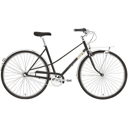 Creme Caferacer Lady Uno Schwarz Modell 2023 52 CM
