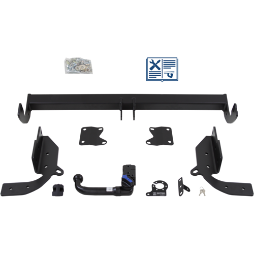 AUTO-HAK Anhängerkupplung abnehmbar inkl. TowTec E-Satz 13polig & Montage - LEXUS RX