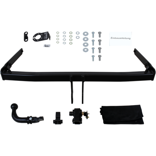 AUTO-HAK Anhängerkupplung abnehmbar inkl. TowTec E-Satz 13polig & Montage - FORD FIESTA V