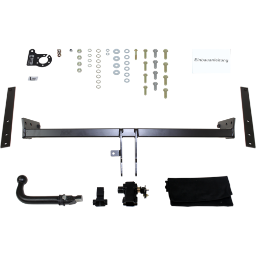 AUTO-HAK Anhängerkupplung abnehmbar inkl. TowTec E-Satz 13polig & Montage - FORD KUGA I