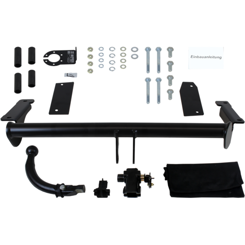 AUTO-HAK Anhängerkupplung abnehmbar inkl. TowTec E-Satz 13polig & Montage - OPEL ASTRA G CC